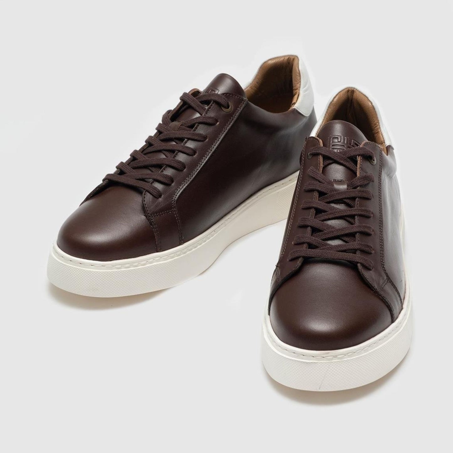 Madasat Brown Leather Casual Shoes - 810 |