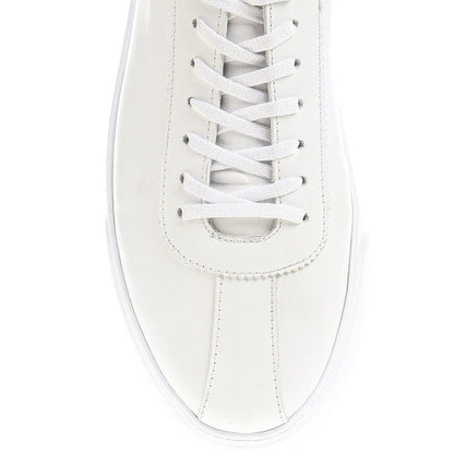 Madasat White Leather Casual Shoes - 331 |