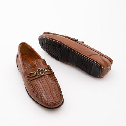 Madasat Loafer aus hellbraunem Leder – 666 |