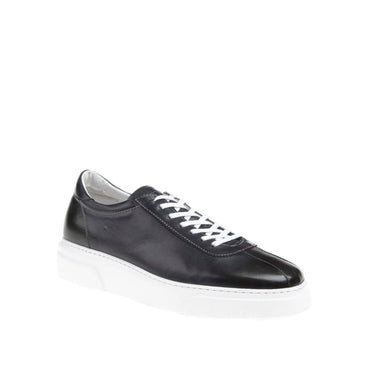 Madasat Navy Blue Leather Casual Shoes - 331 |