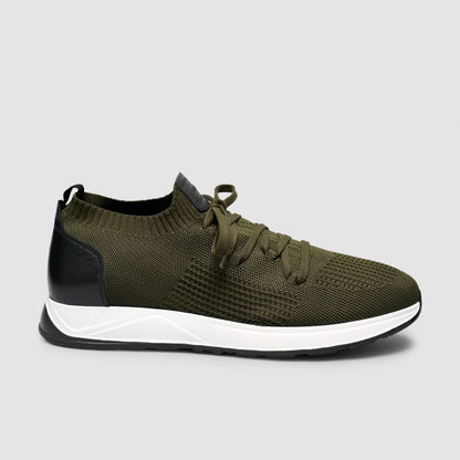 Madasat Men Knitted Khaki Casual Shoes - 959 |