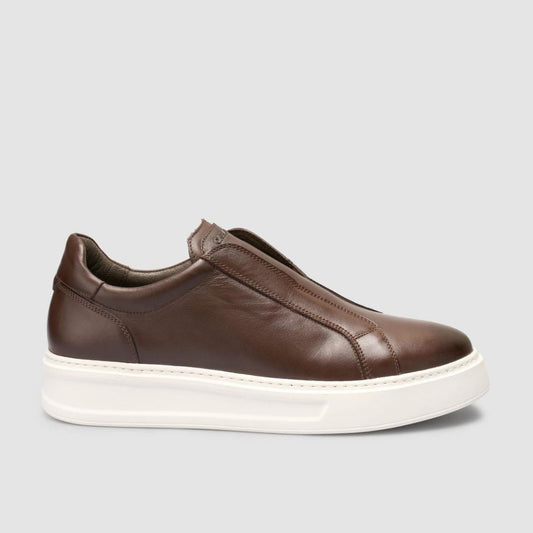 Madasat Genuine Leather Brown Men Shoes - 961 |