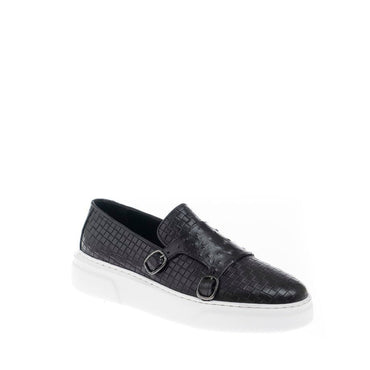 Madasat schwarzer Leder-Loafer – 597 |