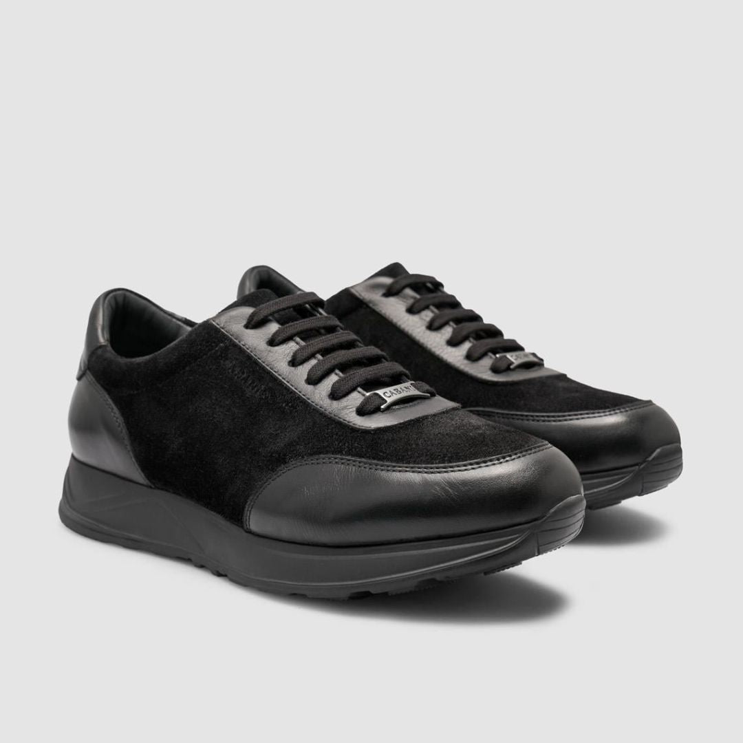 Madasat Black Genuine Leather Mens shoes - 964 |