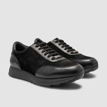 Madasat Black Genuine Leather Mens shoes - 964 |