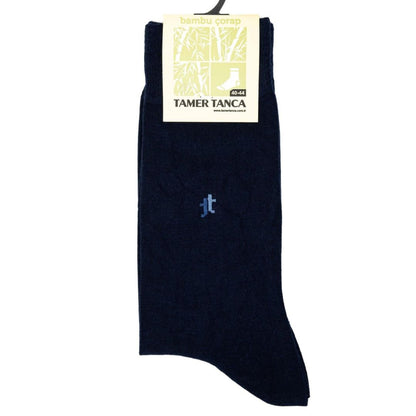 Madasat Navy Blue Men's Textile Socks - 922 |