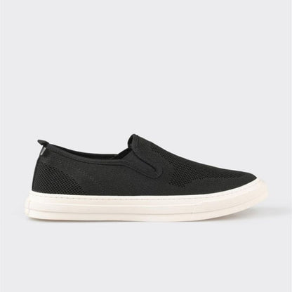 Madasat Black Men's Slip on Shoes - 893 |