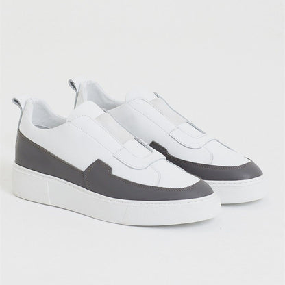 Madasat White & Grey Casual Shoes - 632 |