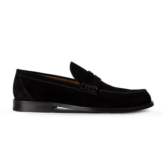 Madasat Schwarzer Loafer - 058 |