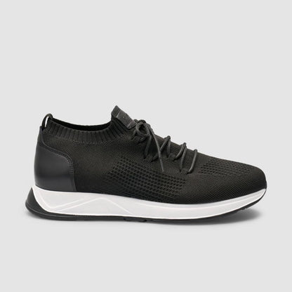 Madasat Men Knitted Black & White Casual Shoes - 959 |