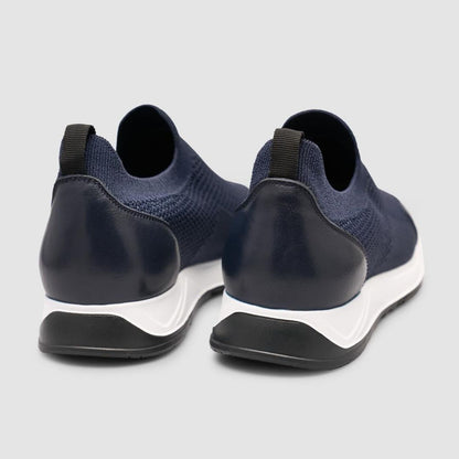 Madasat Navy Blue Summer Men's Knit Shoes - 963 |