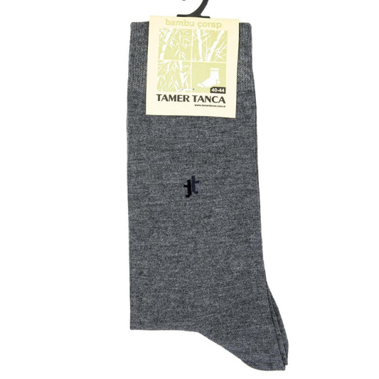 Madasat Grey Men's Textile Socks - 922 |