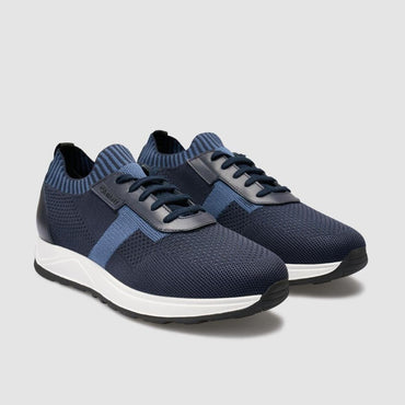 Madasat Men Knitted Navy Blue Casual shoes - 962 |