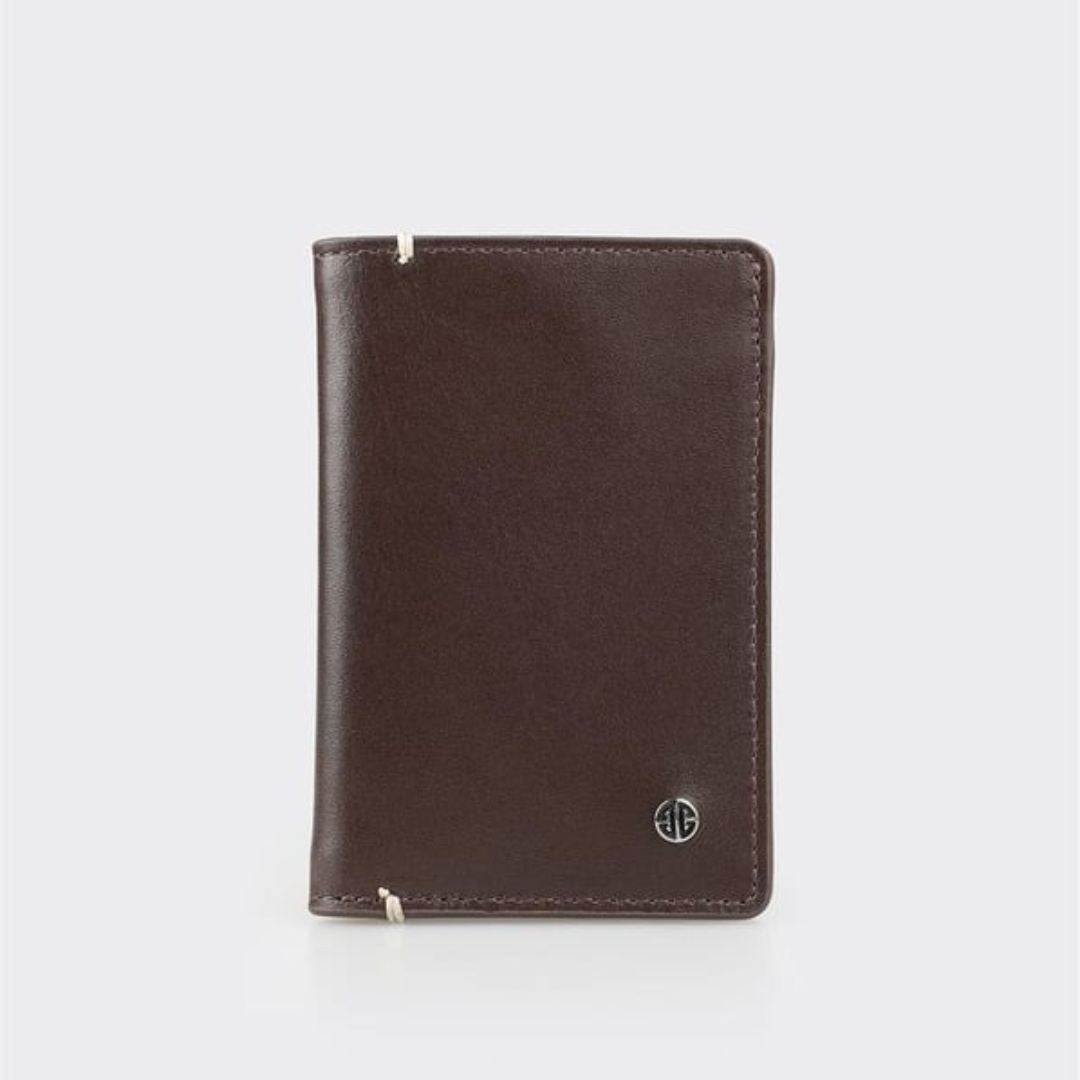 Madasat Coffee Leather Men's Wallet - 946 |