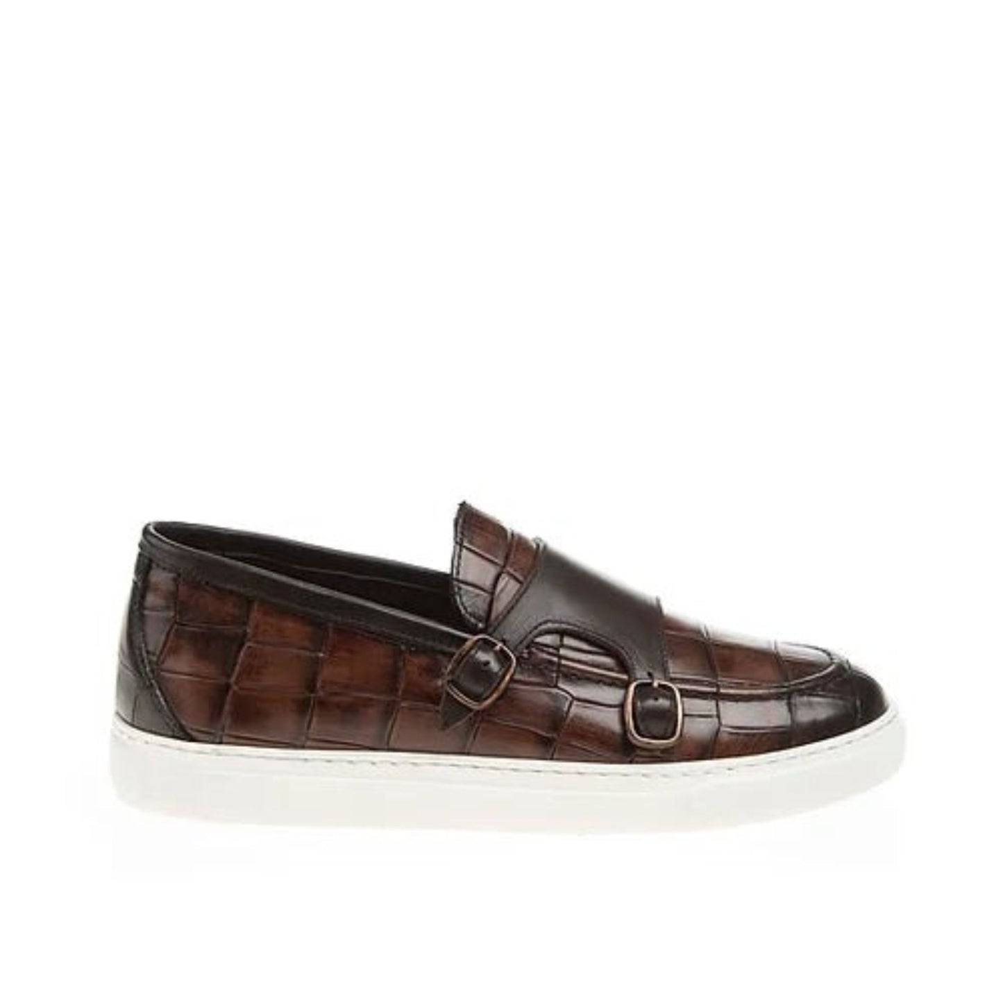 Madasat brauner Leder-Loafer – 410 |