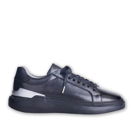 Madasat Black Genuine Leather Sneaker shoes - 868 |