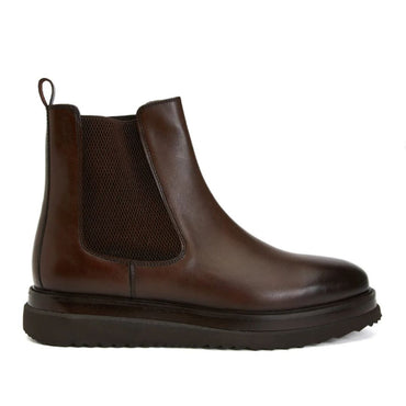 Madasat Freizeitstiefel aus schwarzem Leder für Herren - 832 |