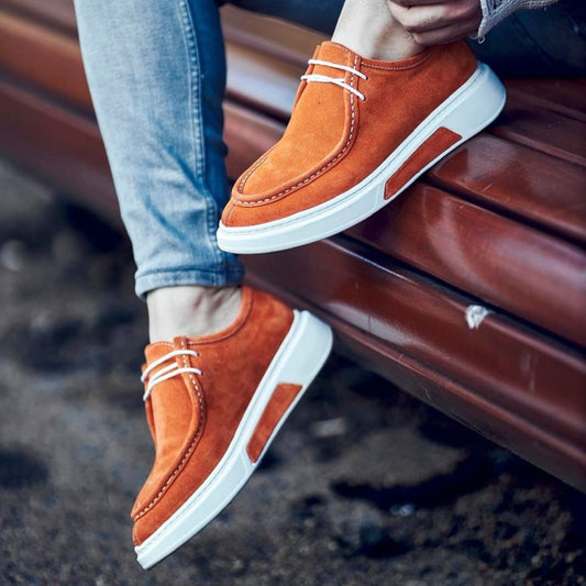 Madasat Orange Casual Shoes - 692 |