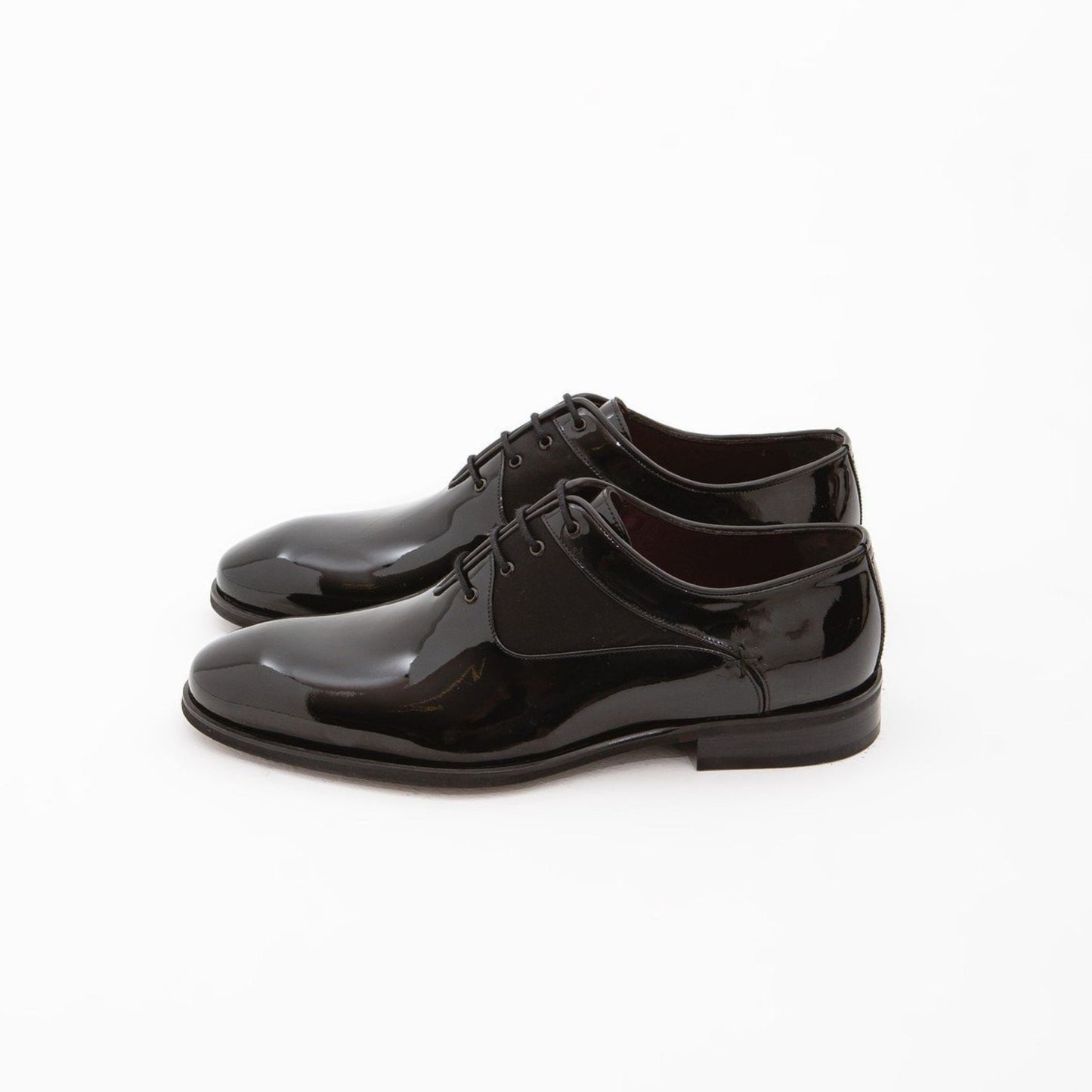 Madasat Black Leather Classic Shoes - 543 |