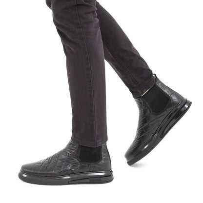 Madasat Black Casual Boot - 584 |