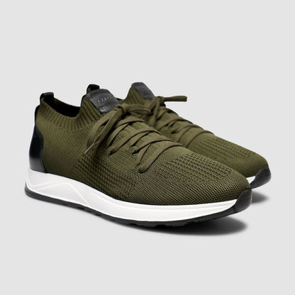 Madasat Men Knitted Khaki Casual Shoes - 959 |