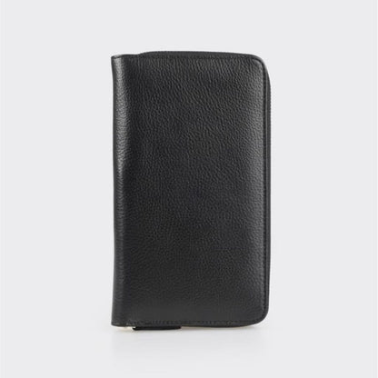 Madasat Black Leather Men's Wallet - 943 |