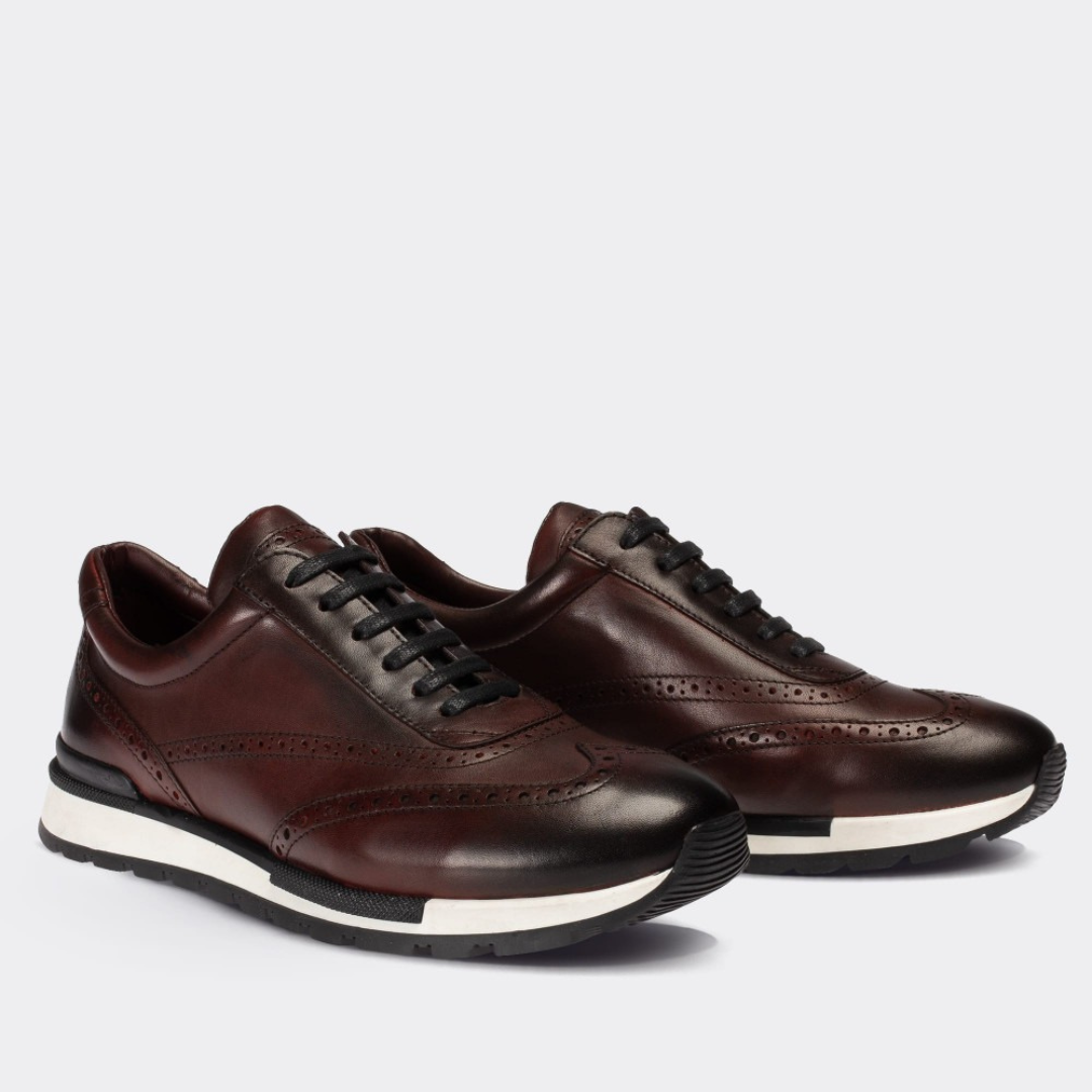 Madasat Burgundy Casual Shoes - 060 |