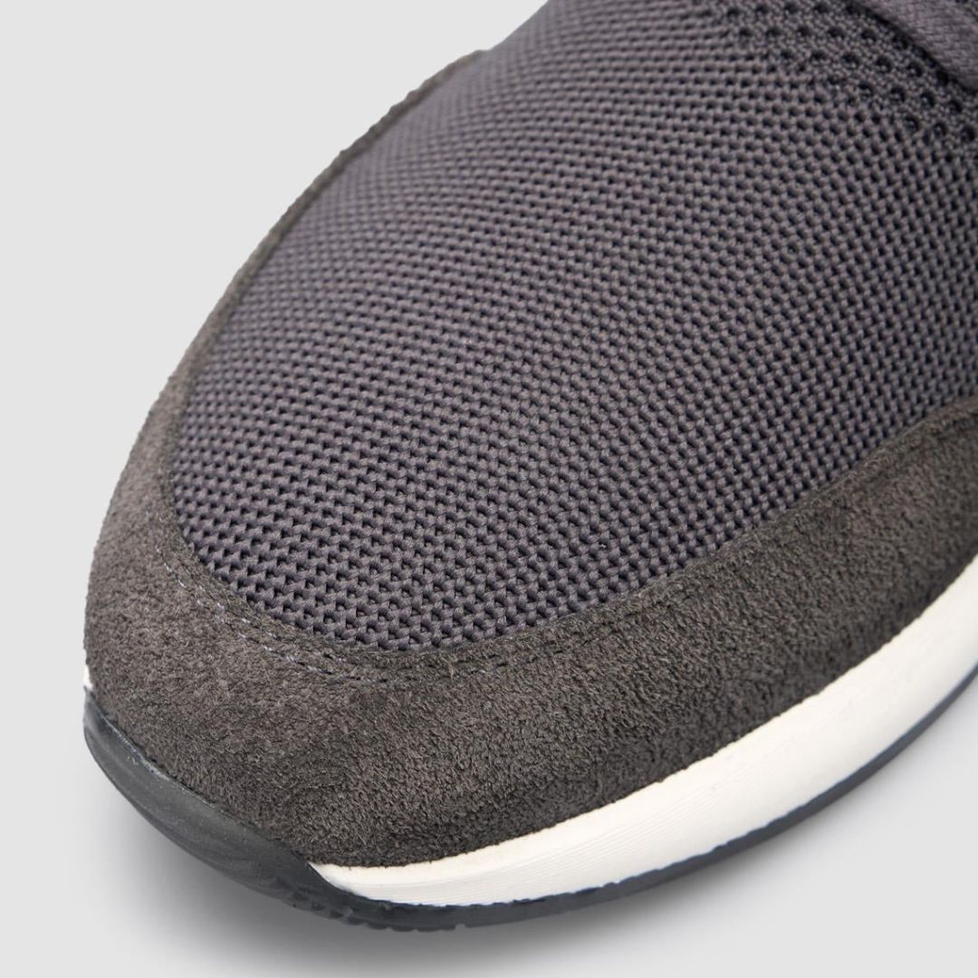 Madasat Gray Men Knitted Casual Shoes - 952 |