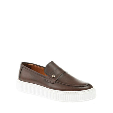 Madasat brauner Leder-Loafer – 420 |