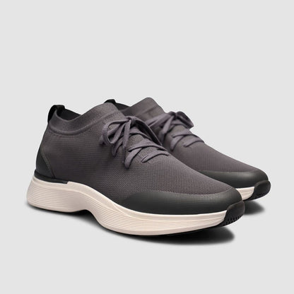 Madasat Grey Knit & Genuine Calf Leather  - 965 |