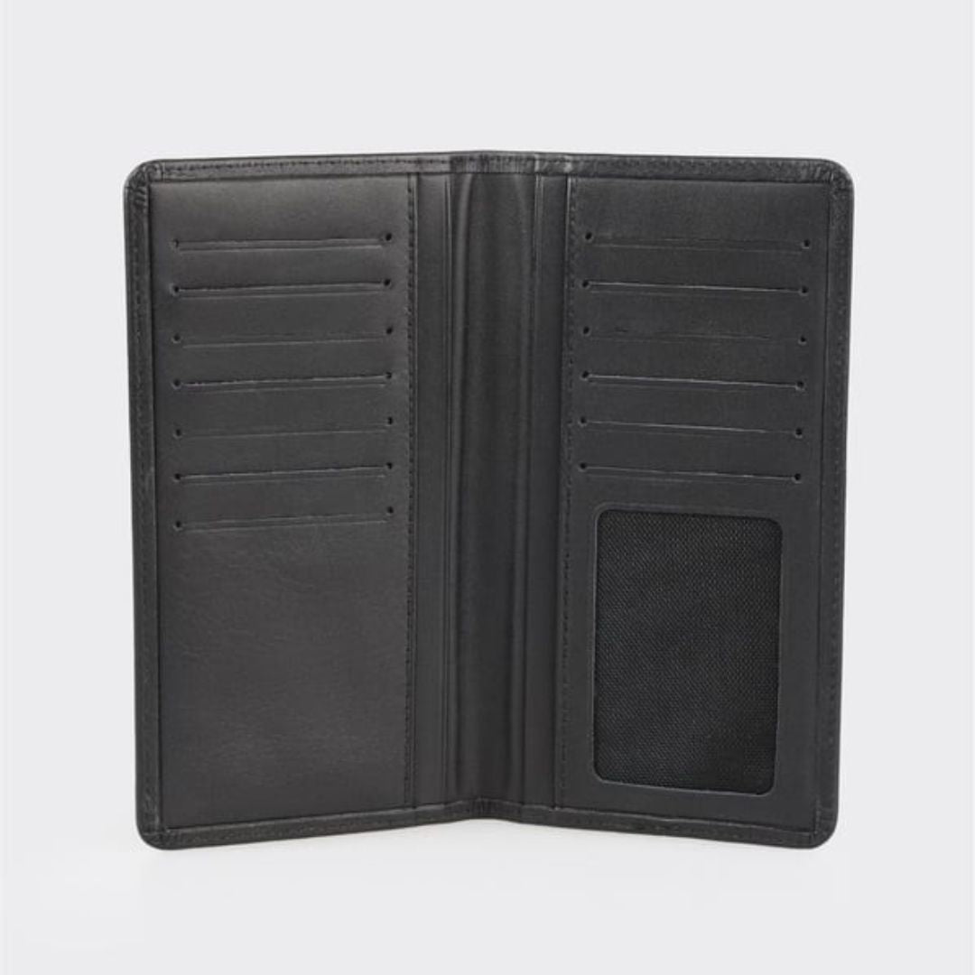 Madasat Black Leather Men's Wallet - 941 |