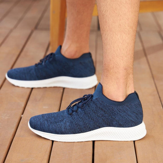 Madasat Navy Blue Sneakers Shoes - 811 |