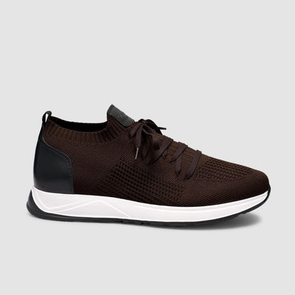 Madasat Men Knitted Brown Casual Shoes - 959 |