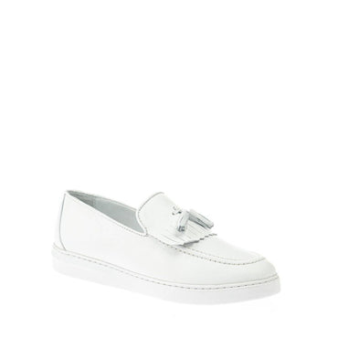 Madasat White Leather Loafer - 678 |