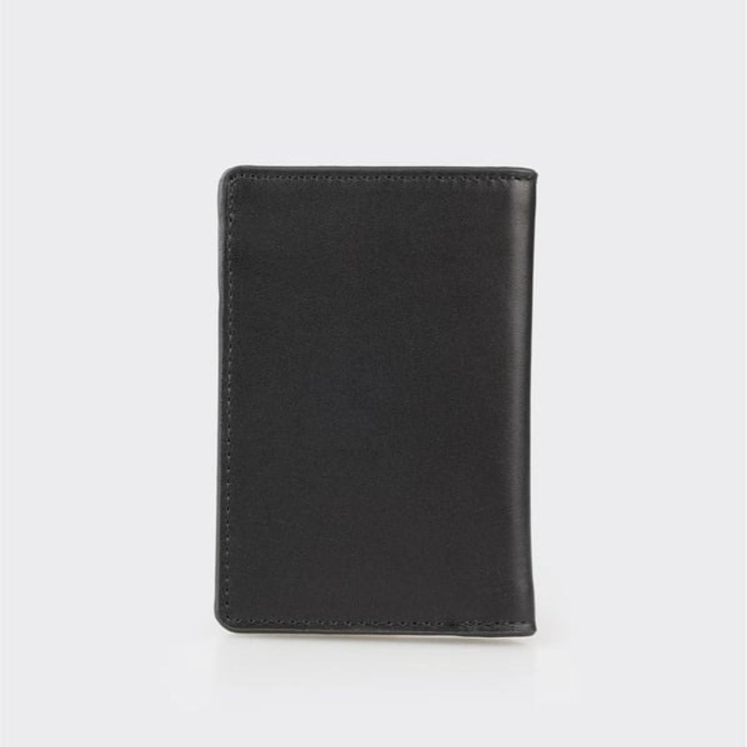 Madasat Black Leather Men's Wallet - 946 |