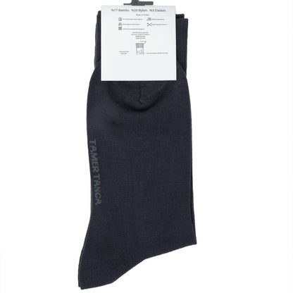 Madasat Grey Men's Bamboo Classic Socks - 920 |