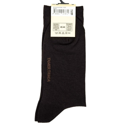 Madasat Brown Men's Textile Socks - 922 |