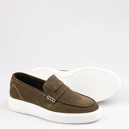 Madasat Khaki Loafer - 427 |