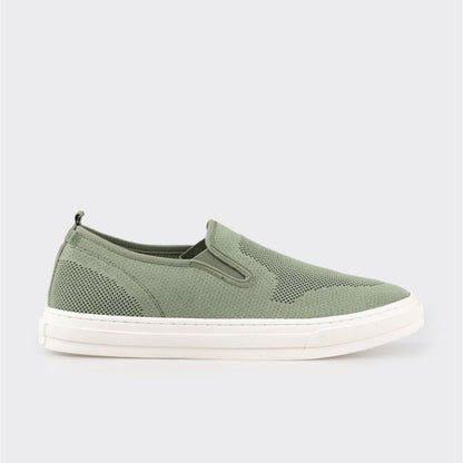 Madasat Green Men's Slip on Shoes - 893 |