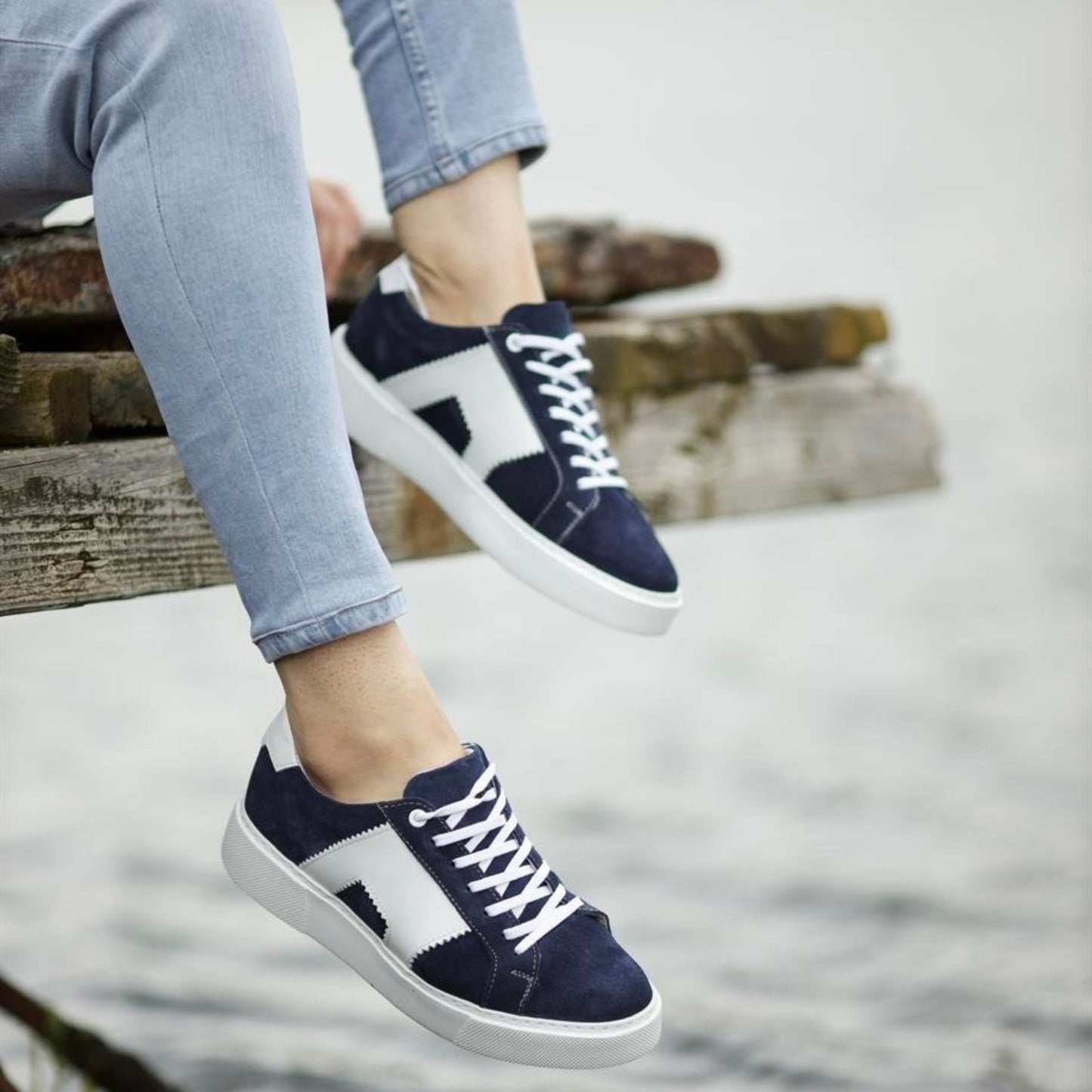 Madasat Navy Blue Casual Shoes - 695 |