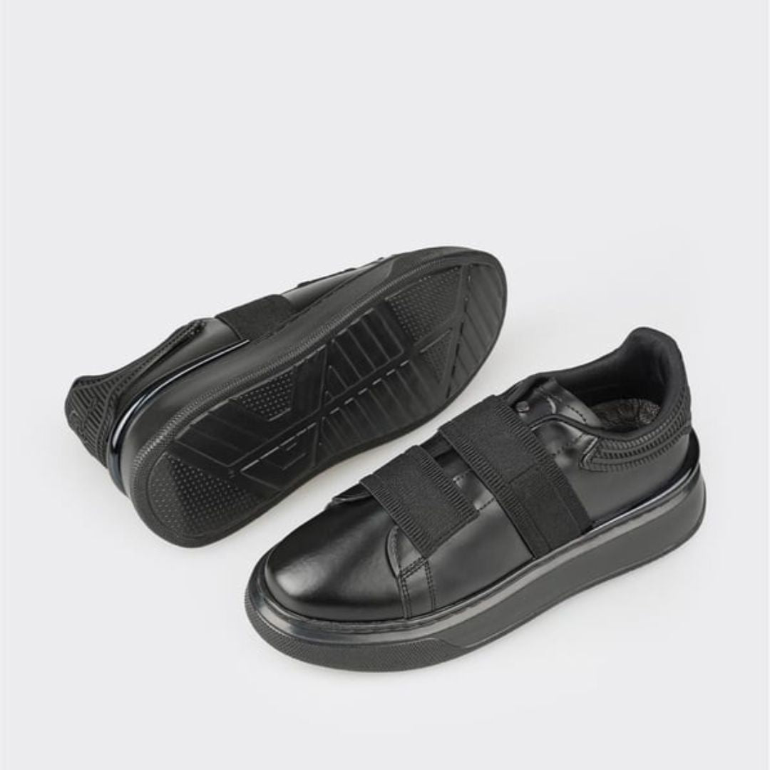 Madasat Black Men's Slip on shoes - 907 |