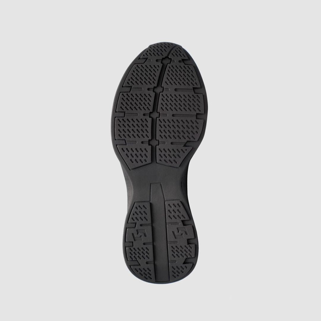 Madasat Charcoal Knit & Genuine Calf Leather  - 965 |