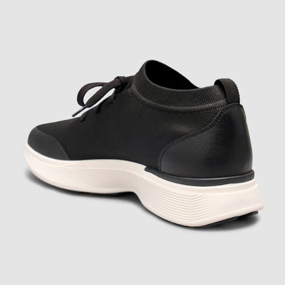 Madasat Black & white Knit & Genuine Calf Leather  - 965 |