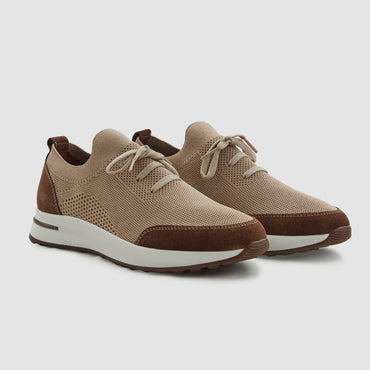 Madasat Beige Sneakers Shoes - 817 |