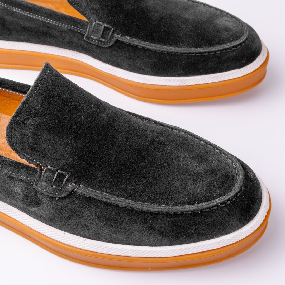 Madasat Black Men's Loafer Shoes - 957 |