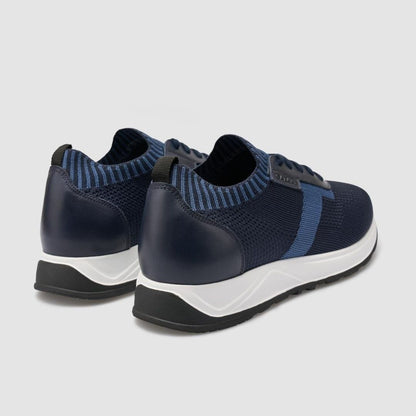 Madasat Men Knitted Navy Blue Casual shoes - 962 |