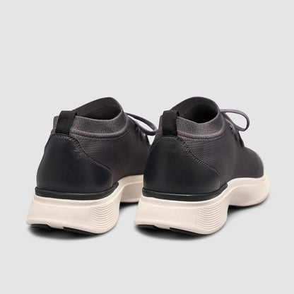 Madasat Grey Knit & Genuine Calf Leather  - 965 |