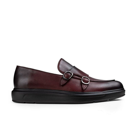 Madasat Burgundy Leather Loafer - 192 |