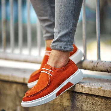 Madasat Orange Casual Shoes - 692 |