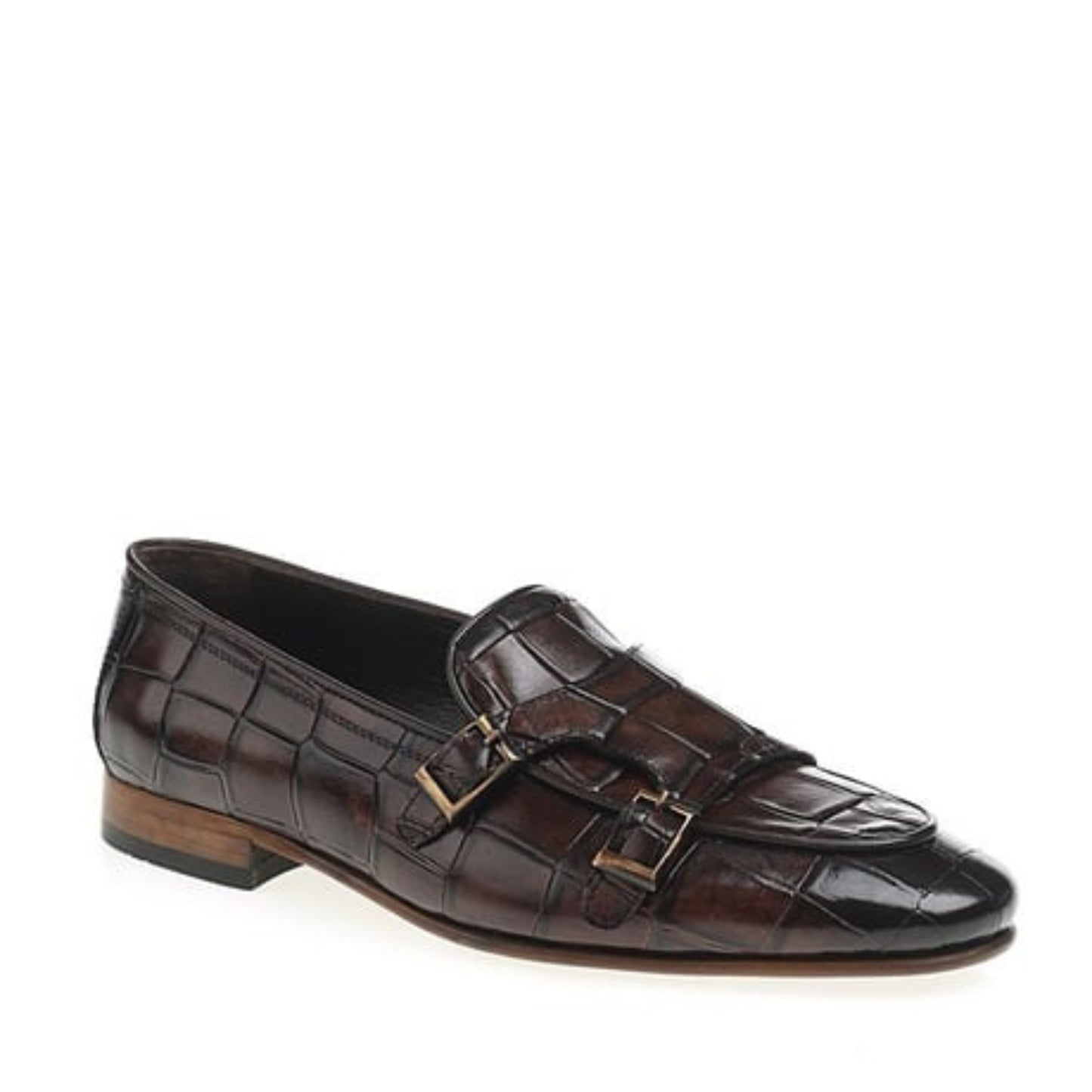 Madasat brauner Leder-Loafer – 703 |